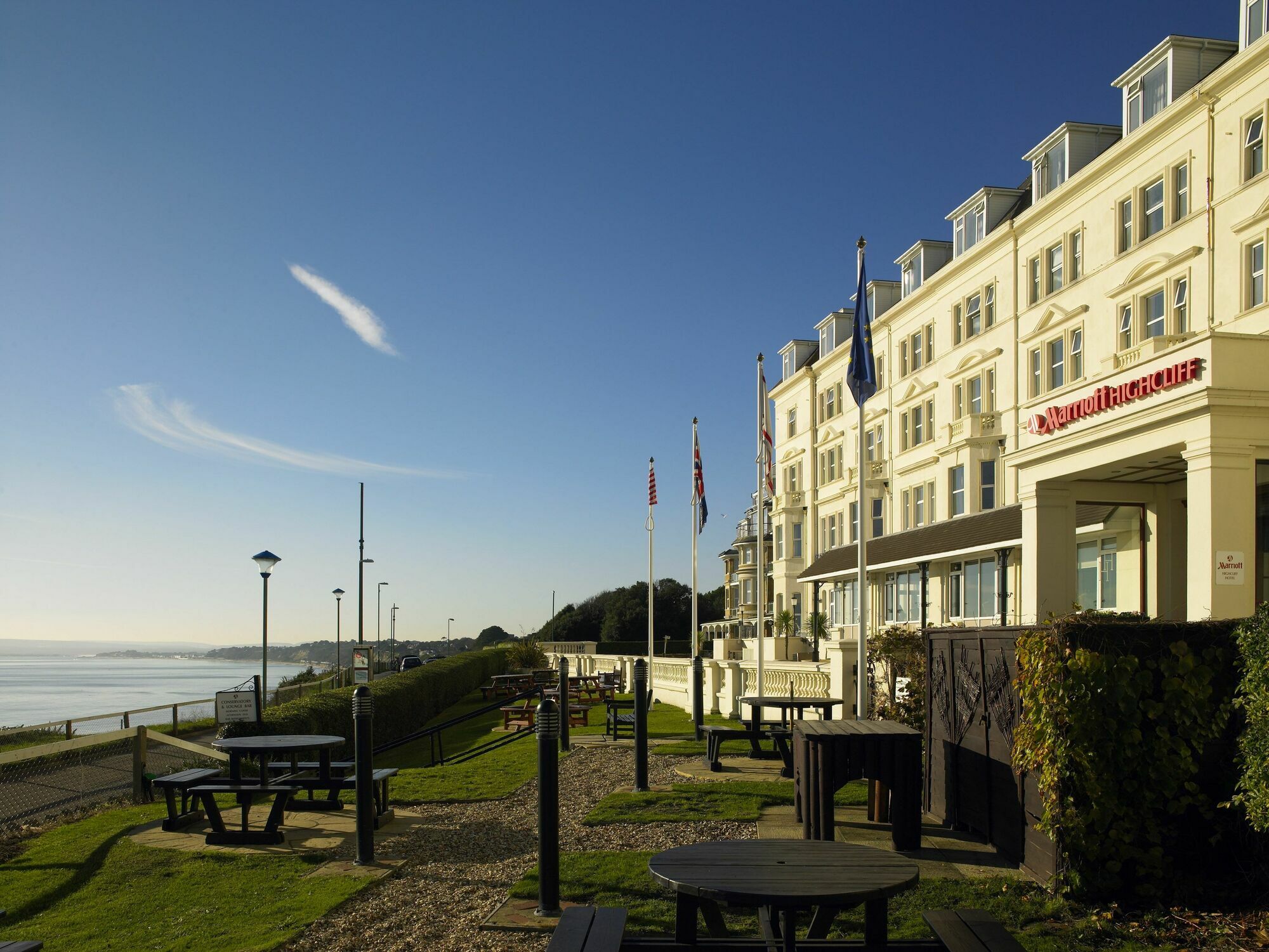 Bournemouth Highcliff Marriott Hotel Esterno foto